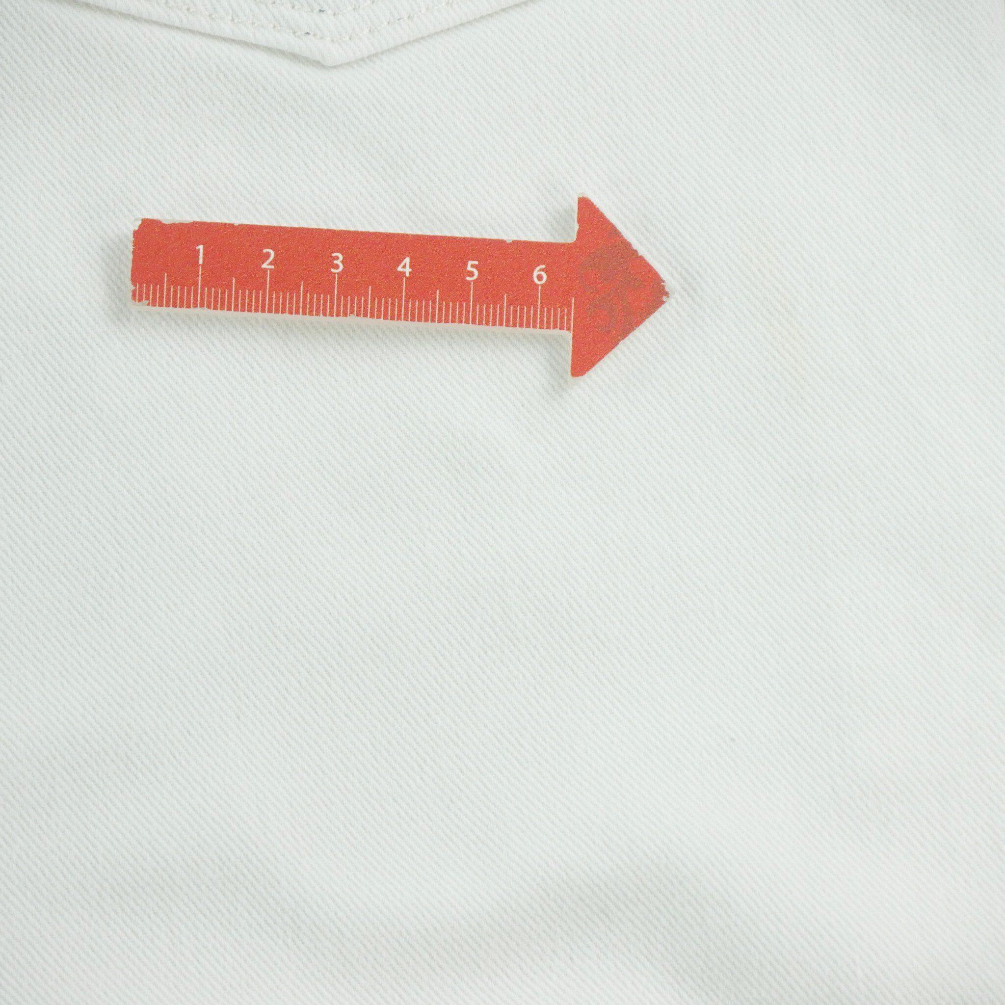 Second hand - Levi Strauss Jeans Uomo 514 Dritto Bianco - Stato buono 6/7