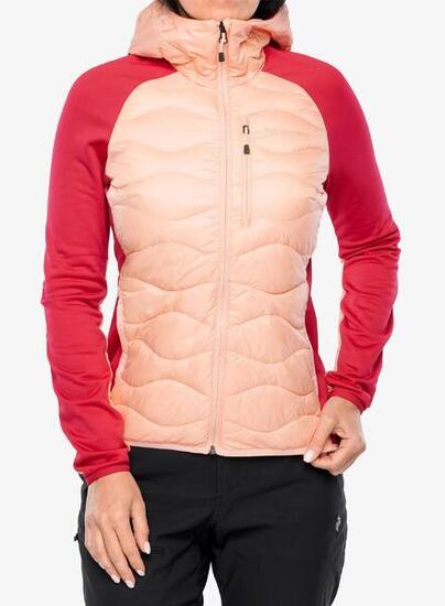 Kurtka hybrydowa damska Peak Performance Helium Down Hybrid Hood