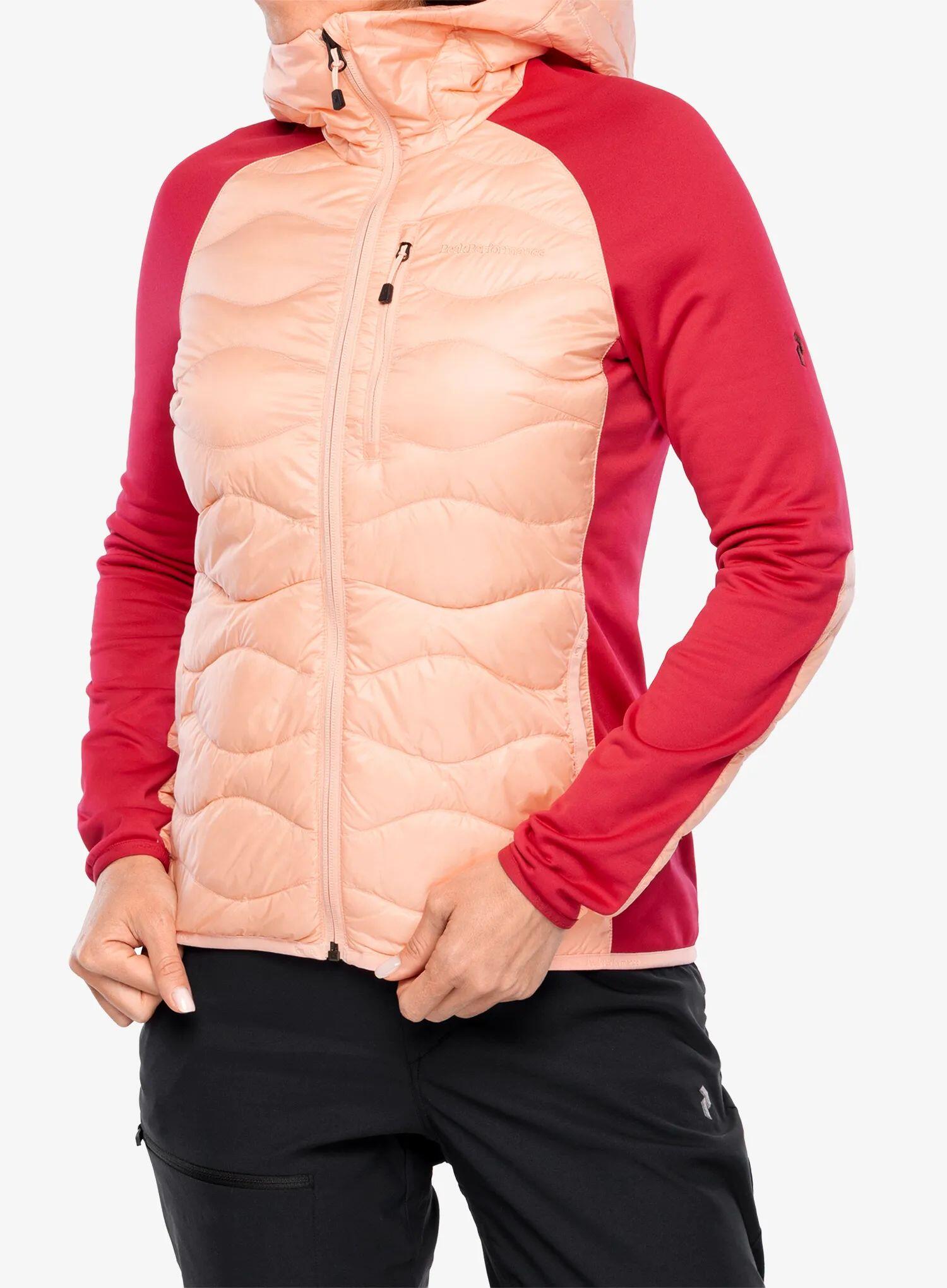 Kurtka hybrydowa damska Peak Performance Helium Down Hybrid Hood 6/7