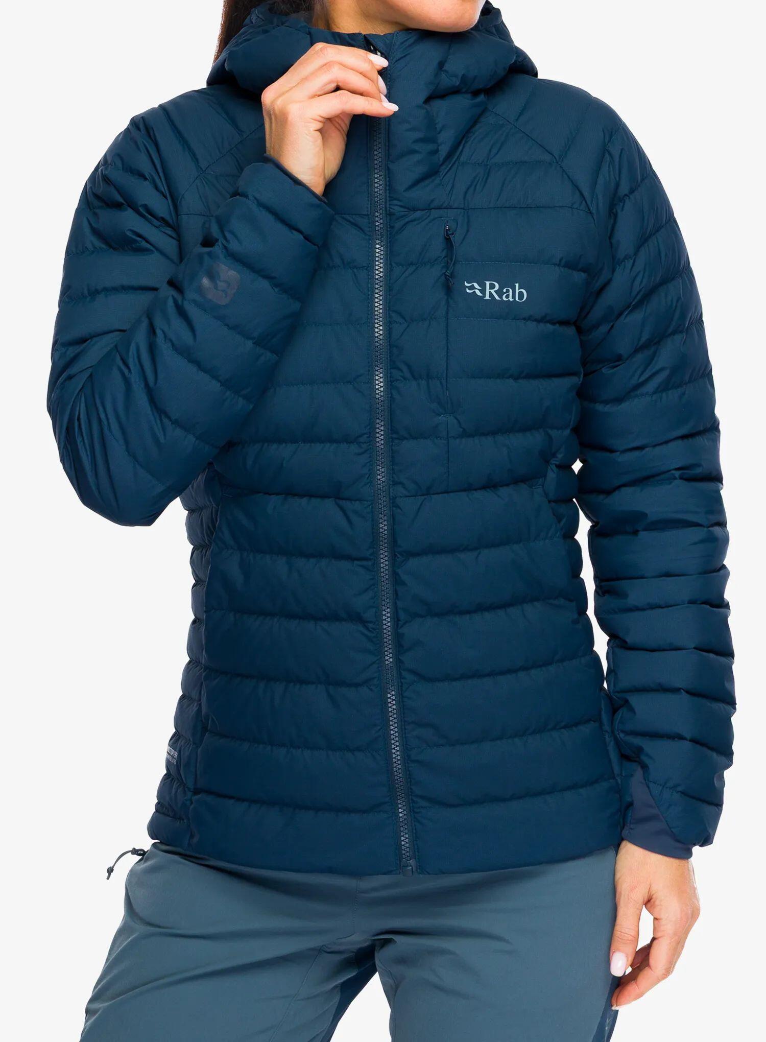 Kurtka puchowa damska Rab Microlight Windstopper Hoody 3/7