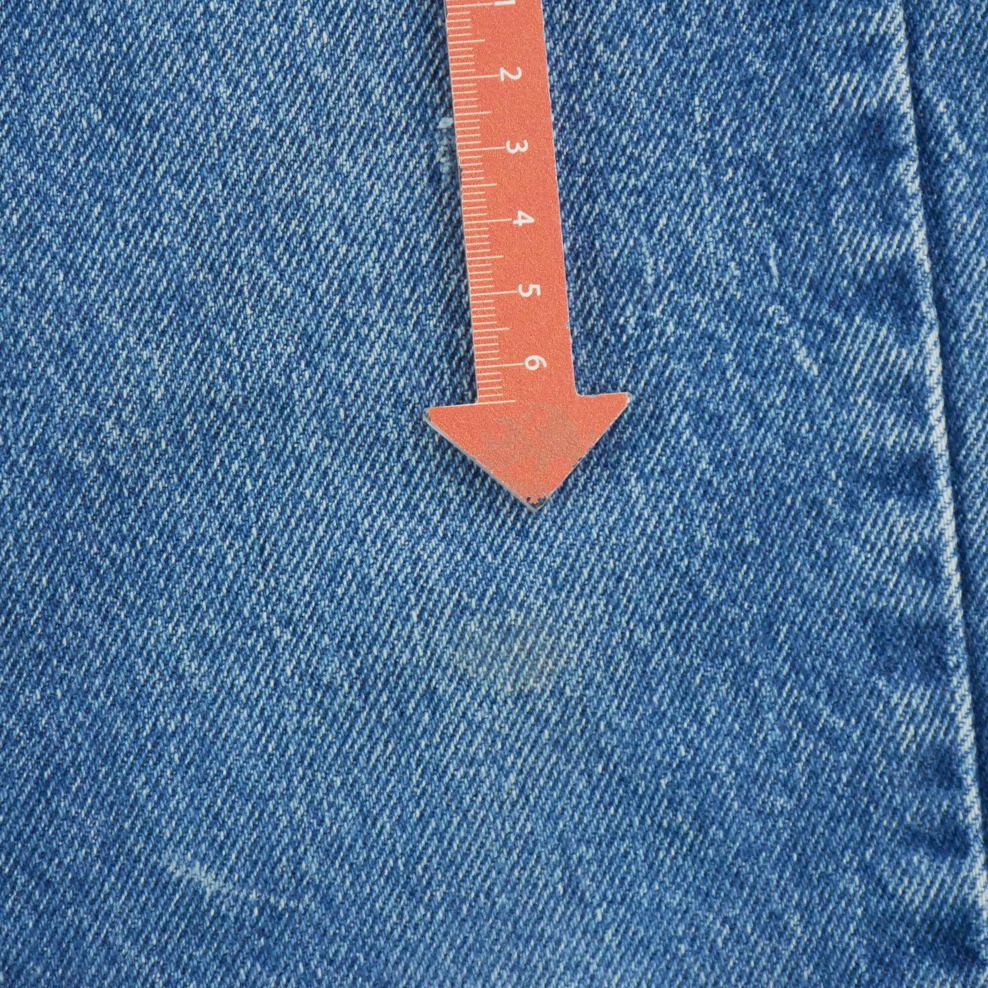 Second hand - Jeans uomo Levi Strauss Orange Tab blu made in USA - Stato buono 7/7