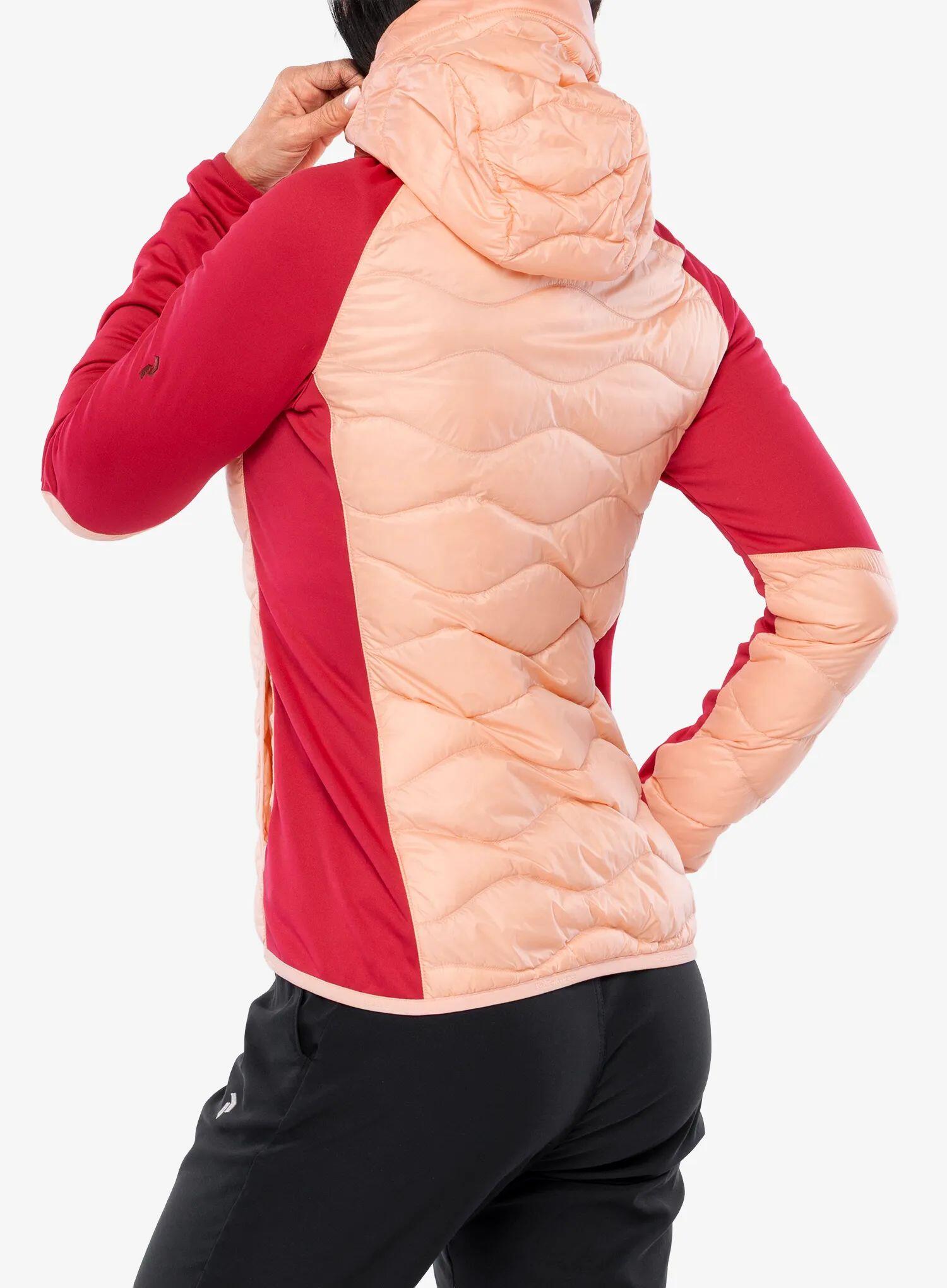 Kurtka hybrydowa damska Peak Performance Helium Down Hybrid Hood 7/7
