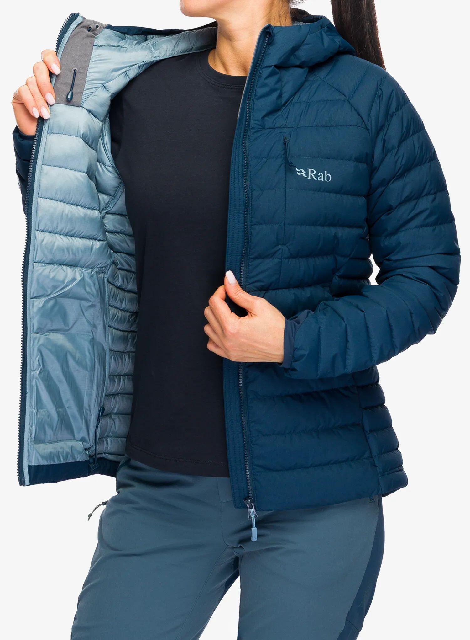 Kurtka puchowa damska Rab Microlight Windstopper Hoody 7/7