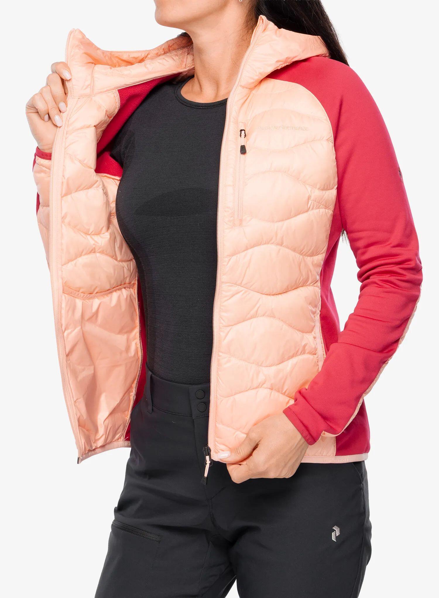 Kurtka hybrydowa damska Peak Performance Helium Down Hybrid Hood 5/7