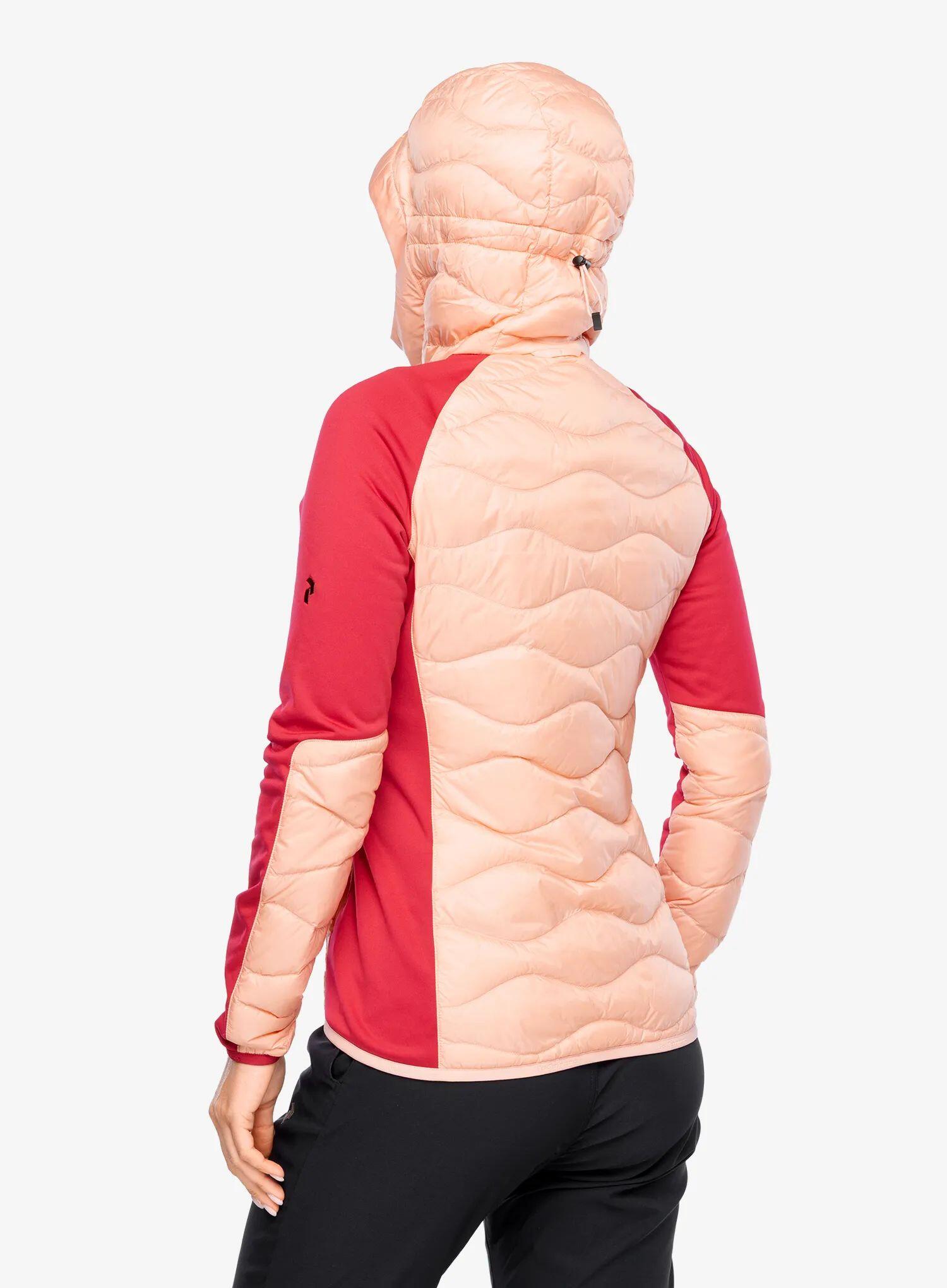 Kurtka hybrydowa damska Peak Performance Helium Down Hybrid Hood 4/7