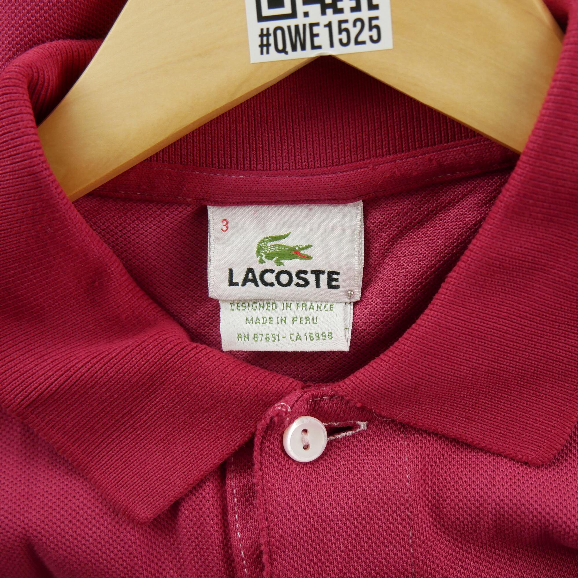 Tweedehands - Polo Ralph Lauren heren korte mouw polo rood - Goede staat 6/6