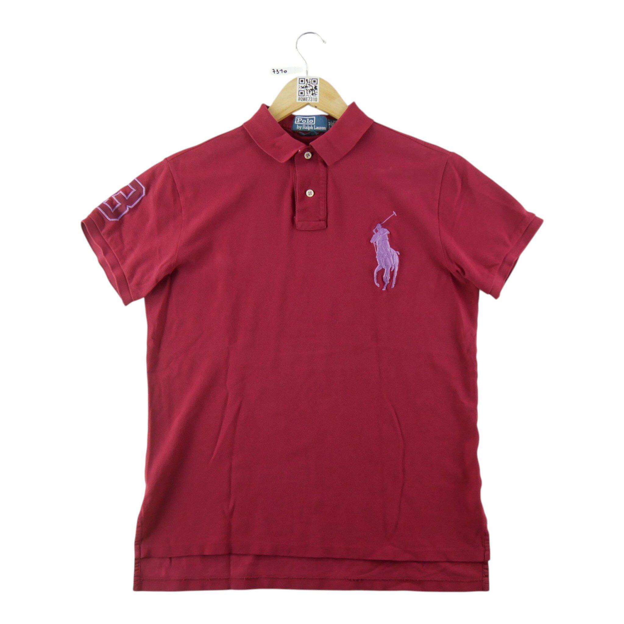 Tweedehands - Polo Ralph Lauren heren polo korte mouw Custom Fit - Als nieuw 2/5