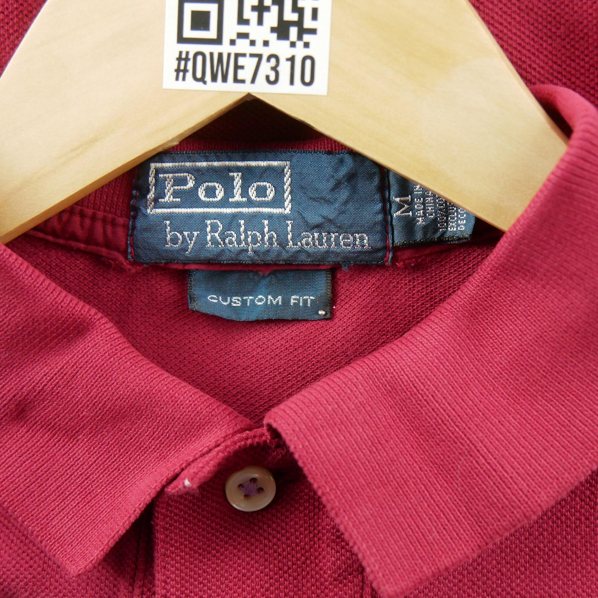 Tweedehands - Polo Ralph Lauren heren polo korte mouw Custom Fit - Als nieuw 5/5