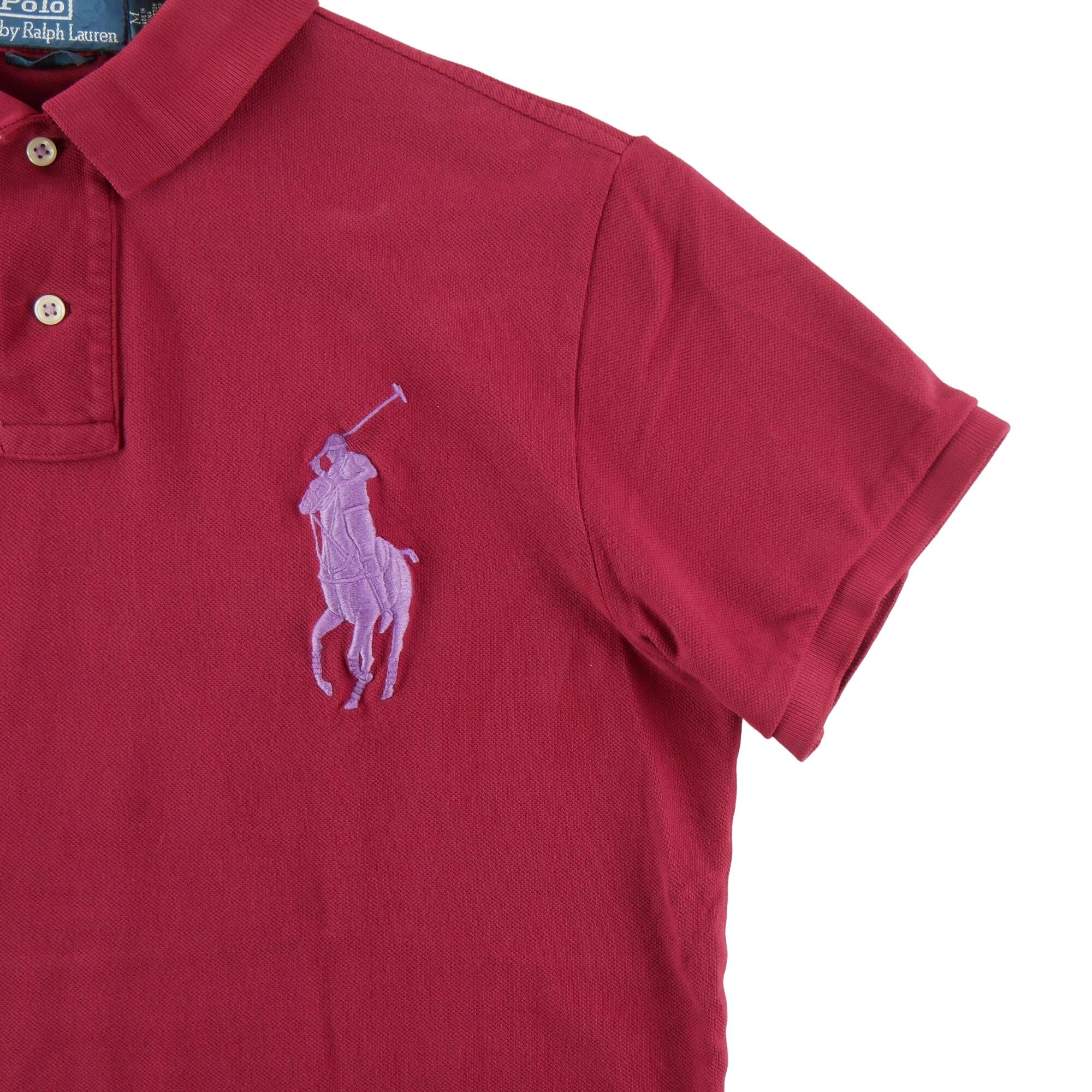 Tweedehands - Polo Ralph Lauren heren polo korte mouw Custom Fit - Als nieuw 4/5