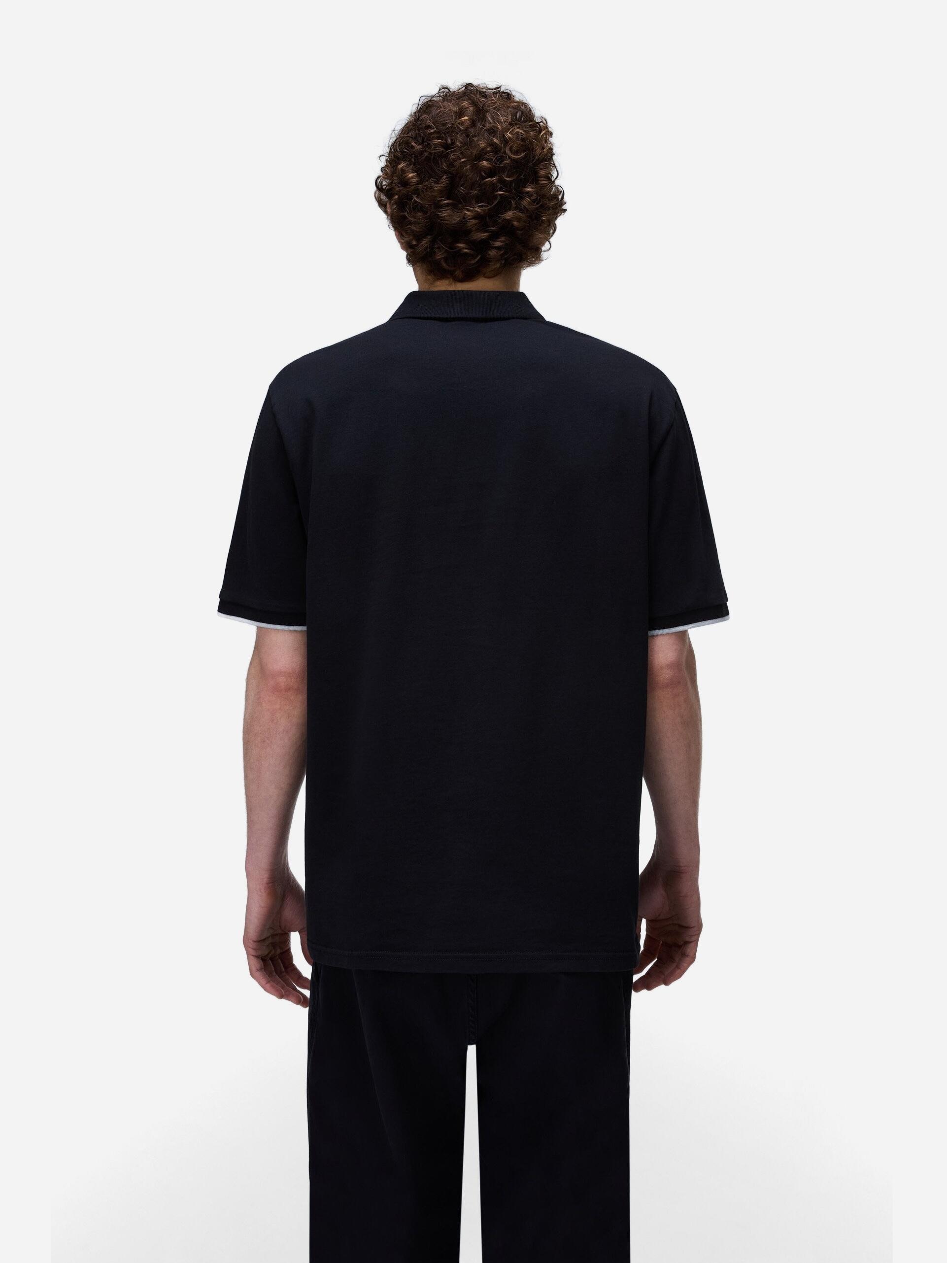 Polo Napapijri E-badge Ss 1 Black Beauty 2/5
