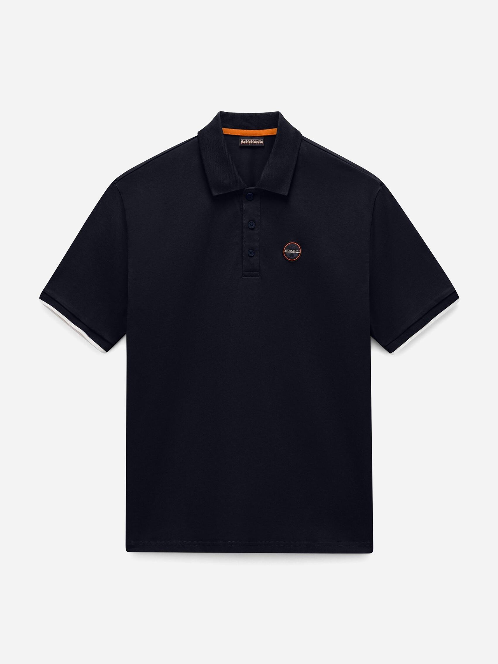 Polo Napapijri E-badge Ss 1 Black Beauty 4/5