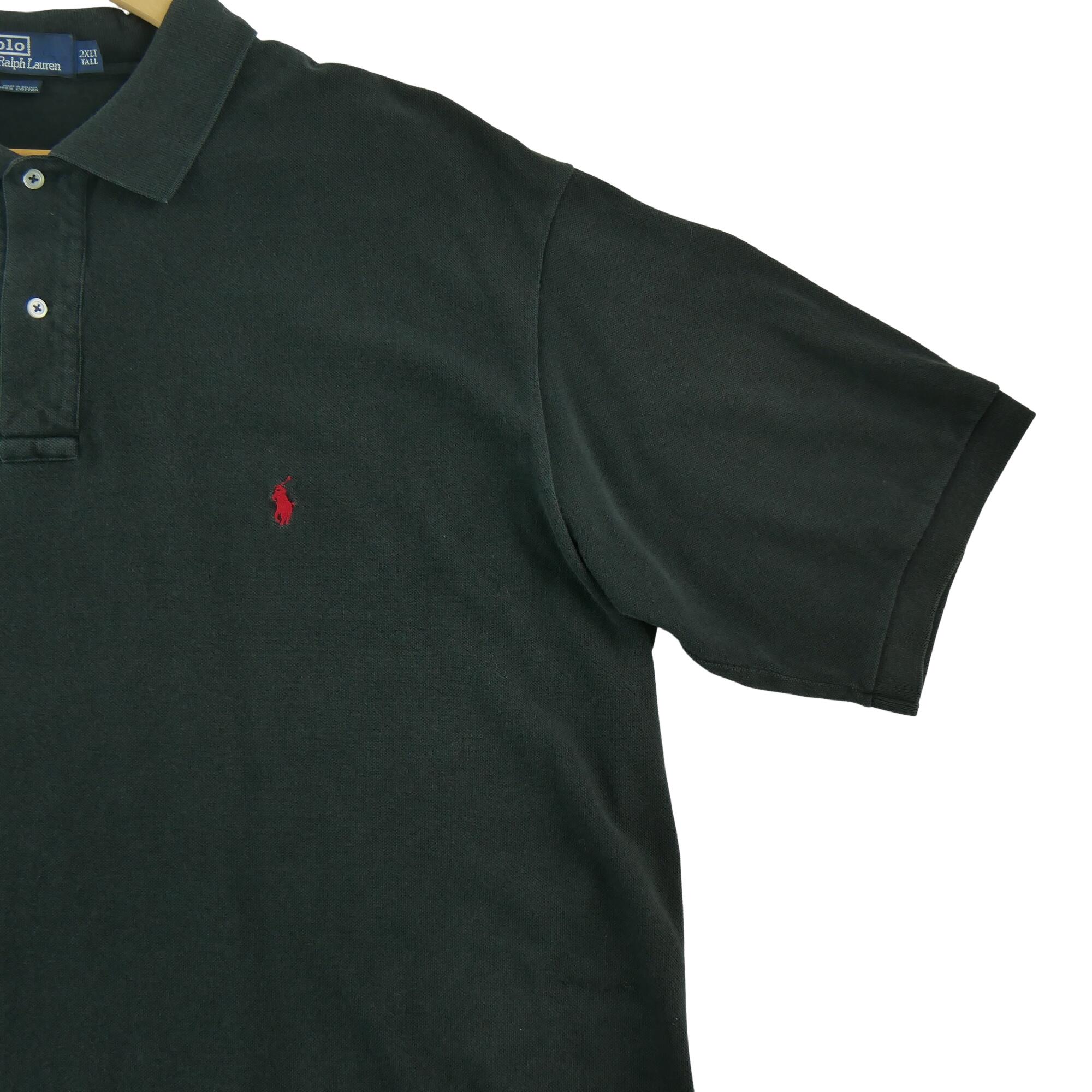 Second hand - Polo maniche corte uomo Polo Ralph Lauren 2XLT nero - Stato buono 4/7