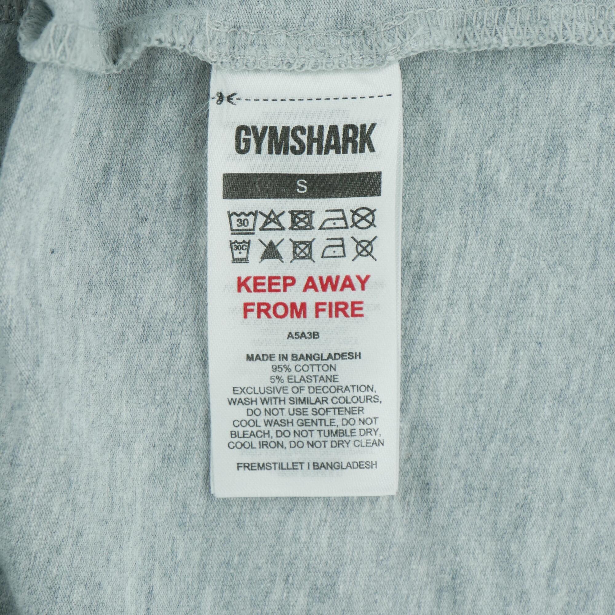 Second hand - T-shirt uomo palestra corsa Gymshark - Stato eccellente 5/5