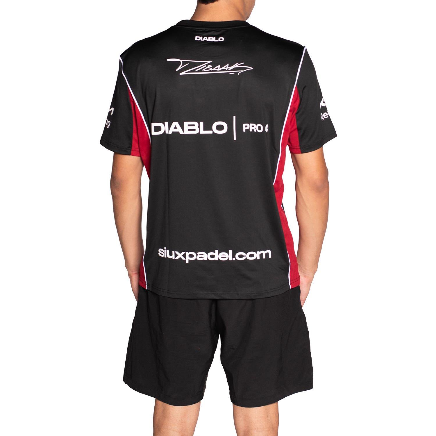 CAMISETA SIUX DIABLO TINO OFICIAL NEGRO S25AC1OMTINNEG XXL 4/4