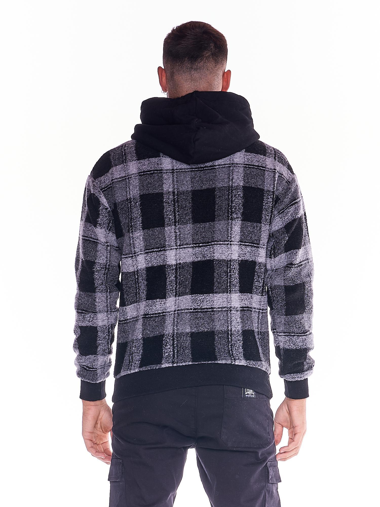 Felpone da uomo in lana tartan Work Leisure 4/6