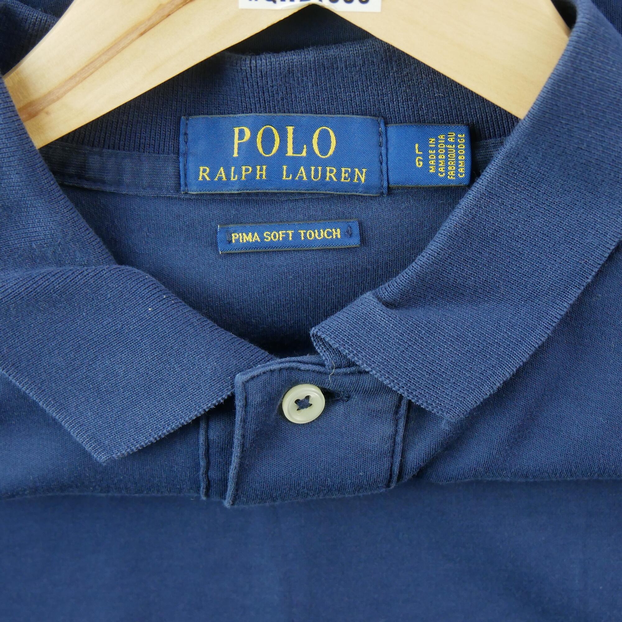Segunda vida - Polo Ralph Lauren camisa masculina manga curta - Em bom estado 6/7