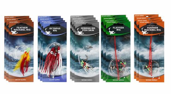 Eurocatch Sea Rig Assortment - Set Completo di 20 Terminali da Mare