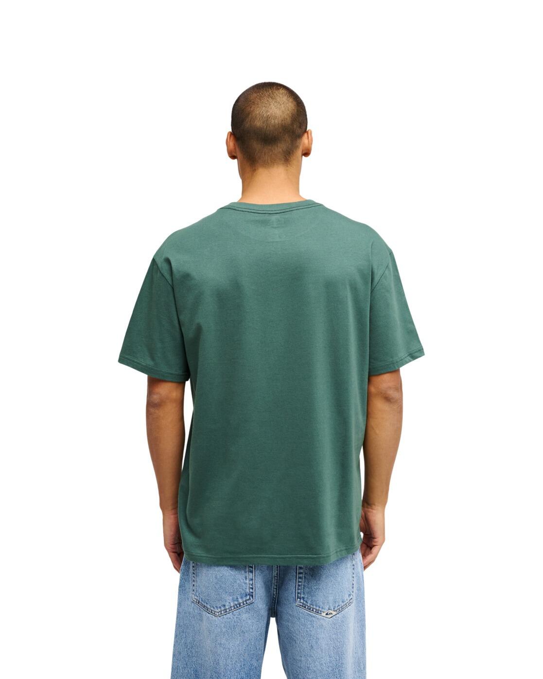Camiseta de manga corta SALT WATER Verde Hombre 2/4