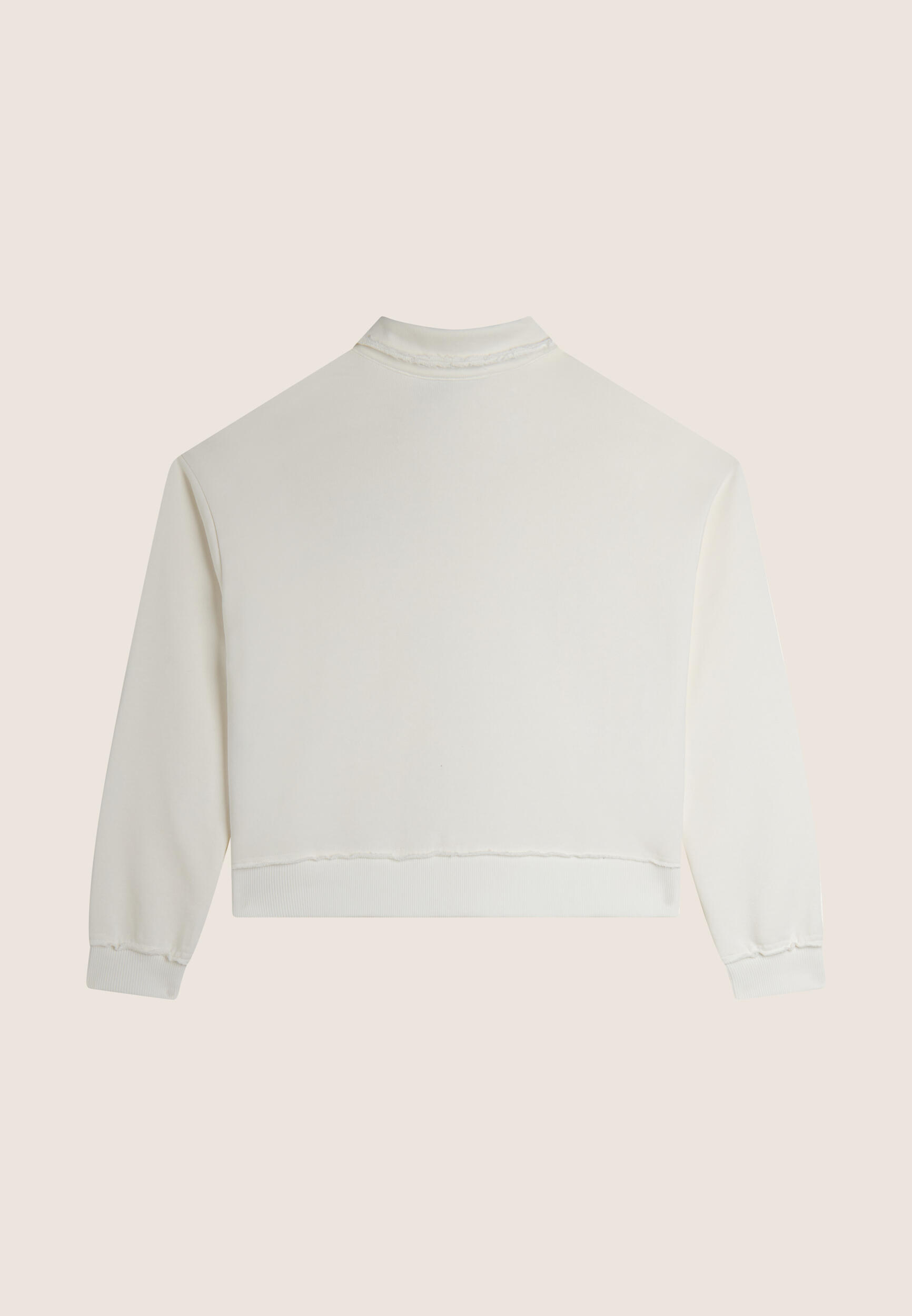 Sweat-shirt court pour femmes avec encolure polo conçu par Freddy pour ELITE 2/3