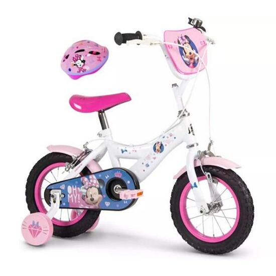 VÉLO ENFANT 16" TOIMSA MINNIE + CASQUE