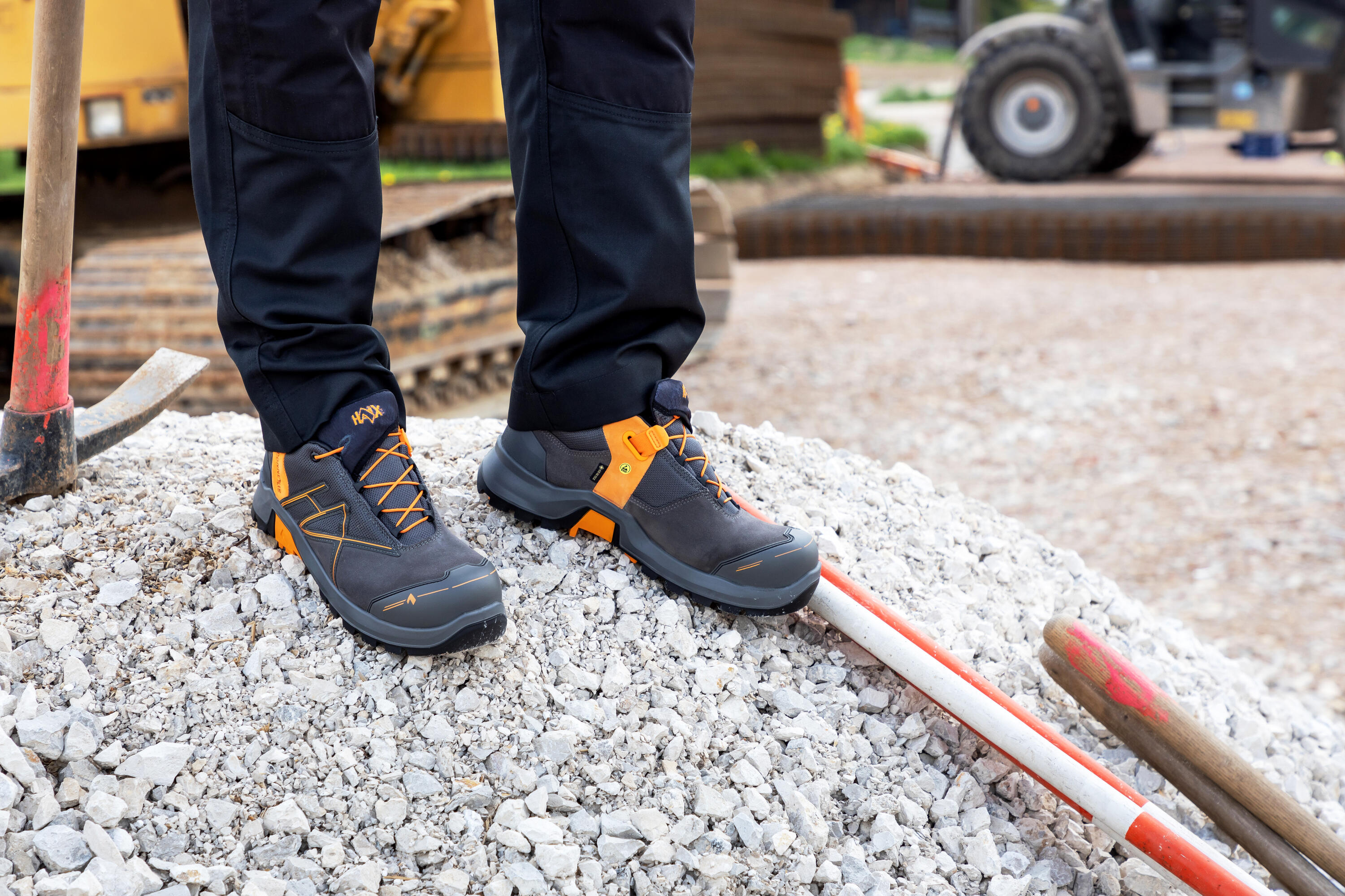 HAIX zapatos de seguridad Haix CONNEXIS Safety+ GTX gris bajo/naranja 4/4