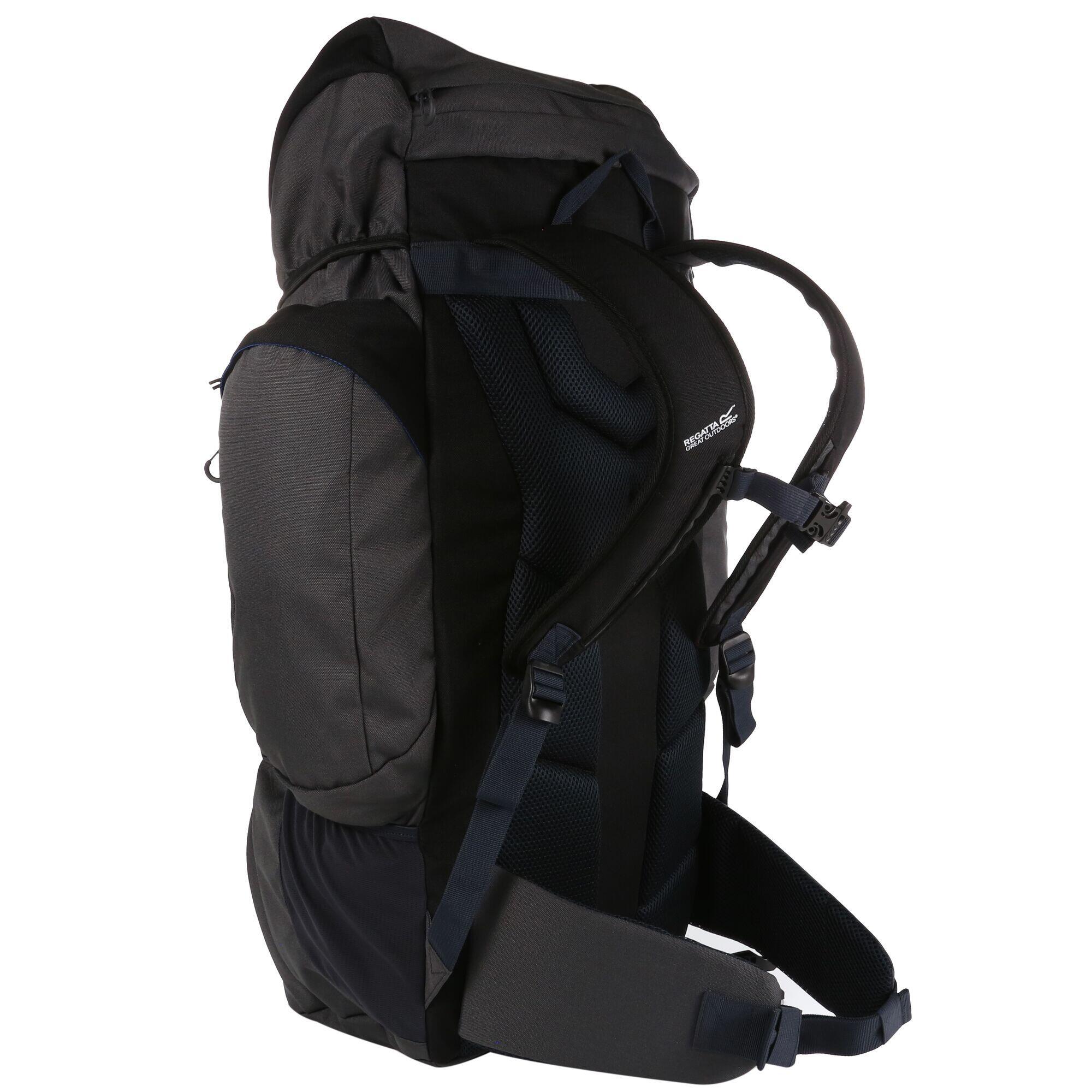 Highton 65L Hiking Backpack (Black/Ebony) 2/5