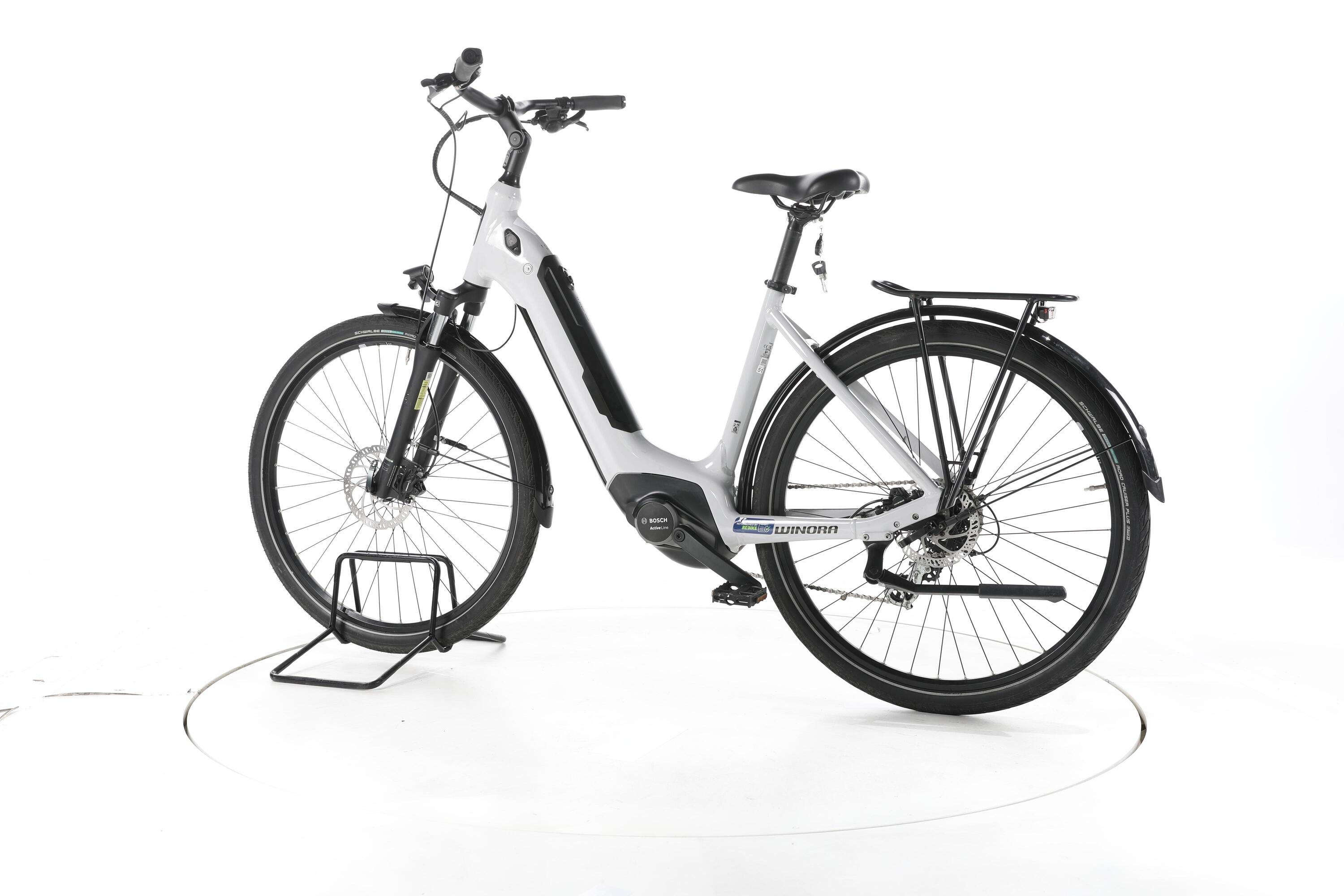 Segunda vida - Winora Tria 7 eco City E-Bike Degrau baixo - Bom Estado 7/7