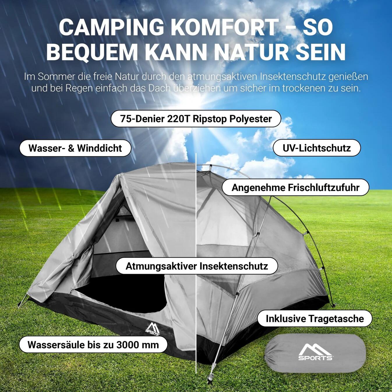 Set de camping premium 4/7