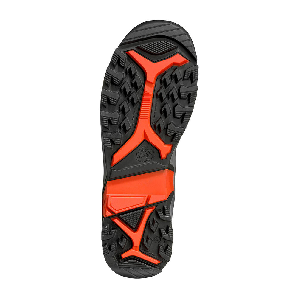 HAIX Sicherheitsschuhe Haix CONNEXIS Safety+ GTX low grau/rot 2/5
