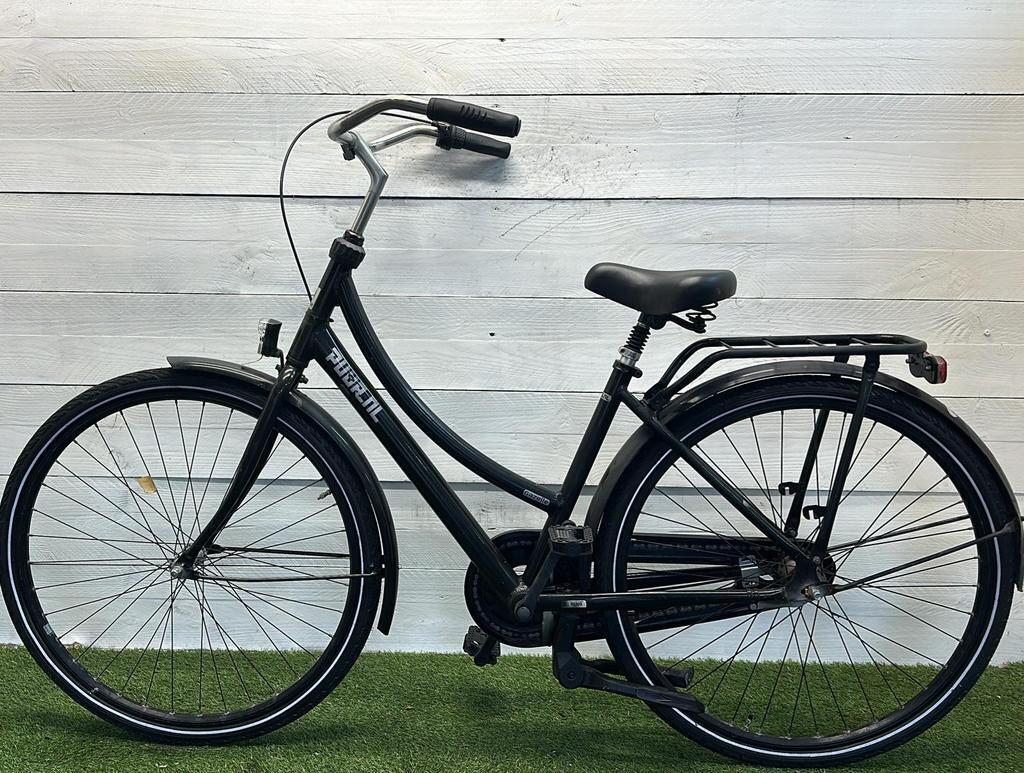 Gazelle stadsfiets bike, zwart 3/3