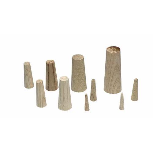 Wooden emergency plug set - length 110 mm, width 19-50 mm