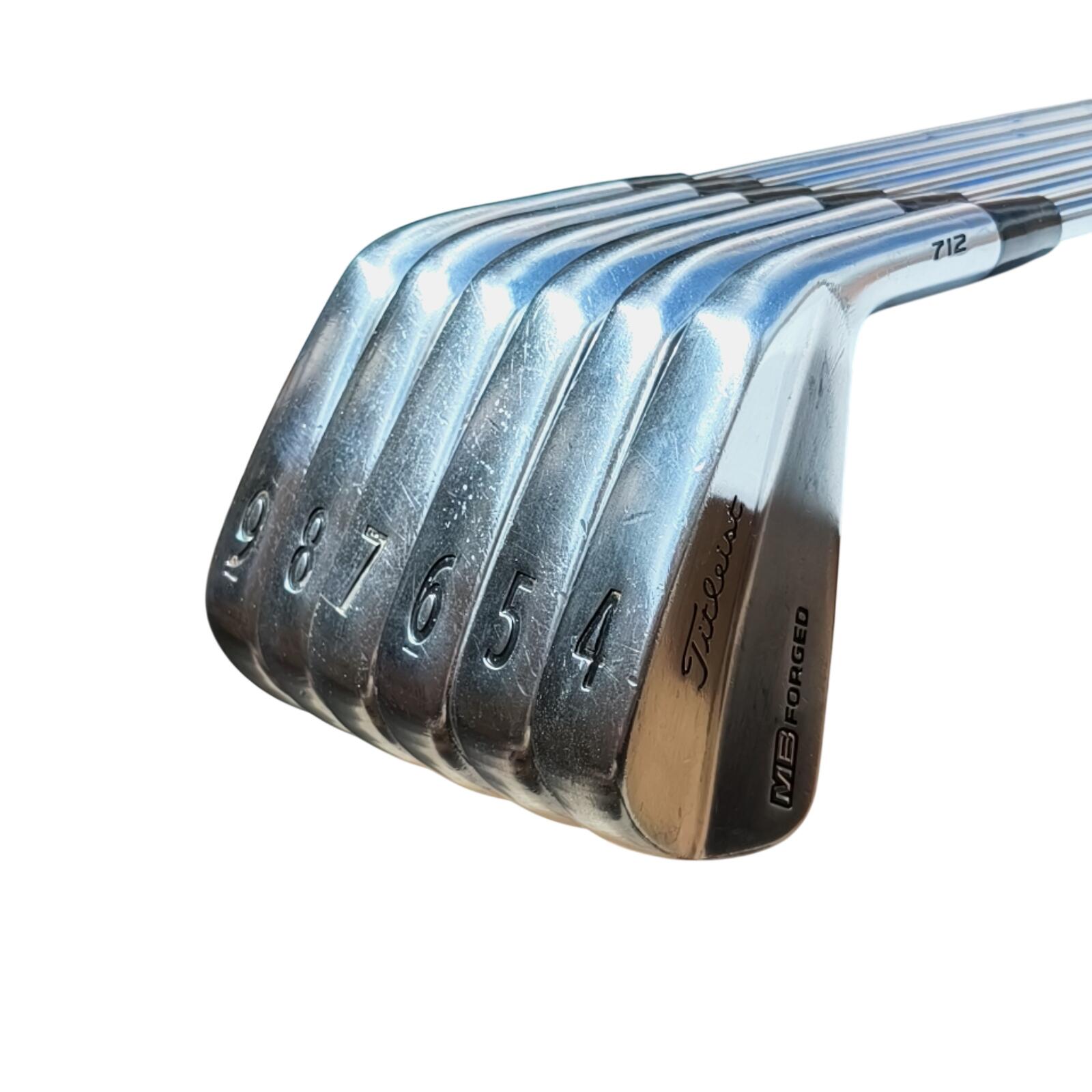 Titleist MB 712 Forged IJzerset / 4-9i / Flex X-Stiff / Staal 3/7