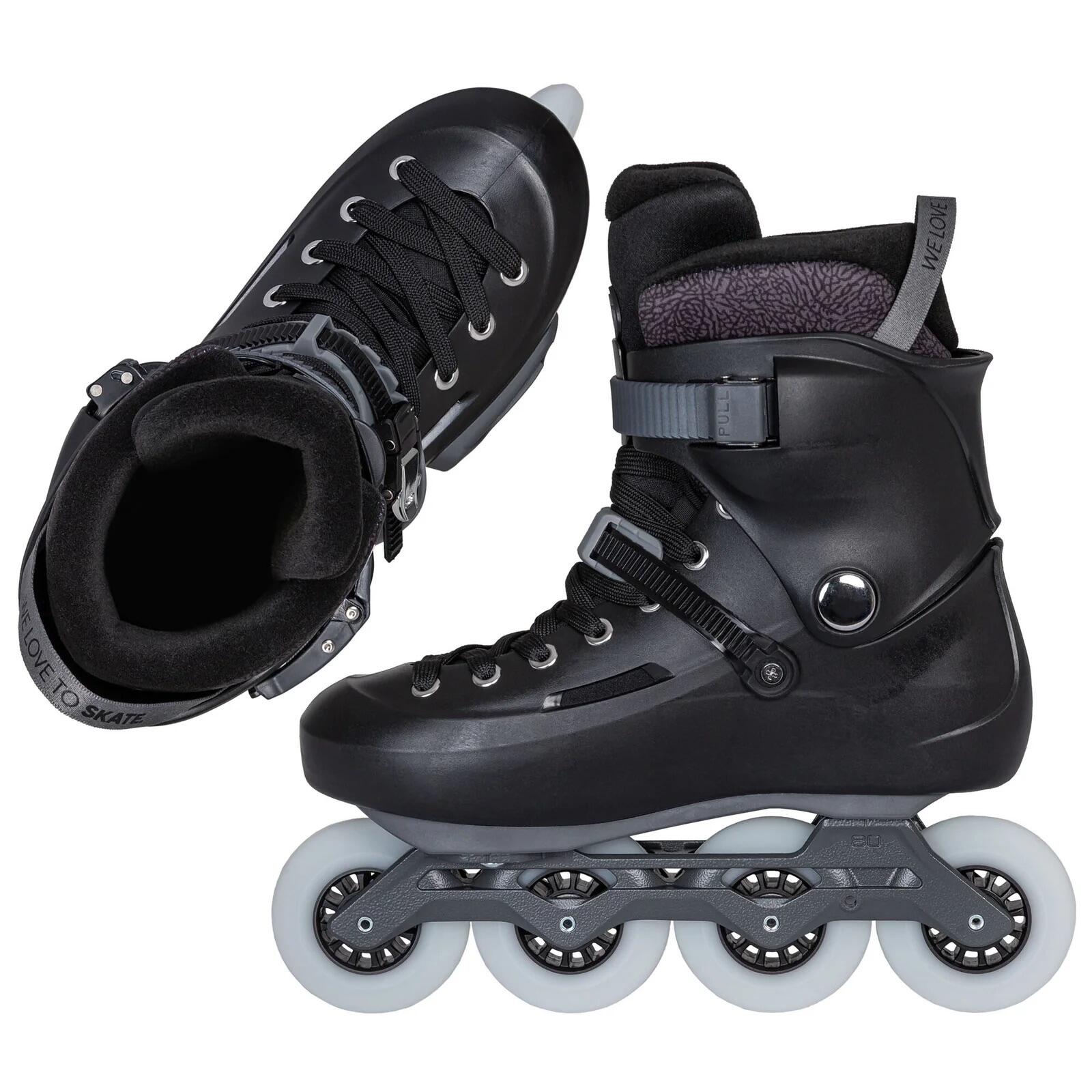 POWERSLIDE Zoom Pro 80 Black inline skates 2/6