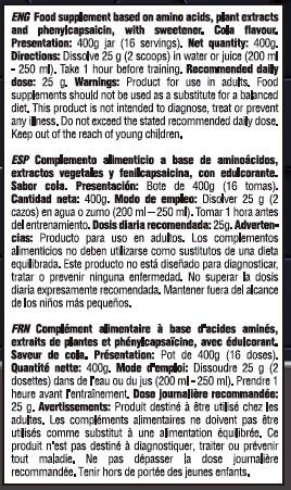LIFE PRO WILD PUMP NON STIMULANT 400G - Pre-Entreno Sin Estimulantes 3/5