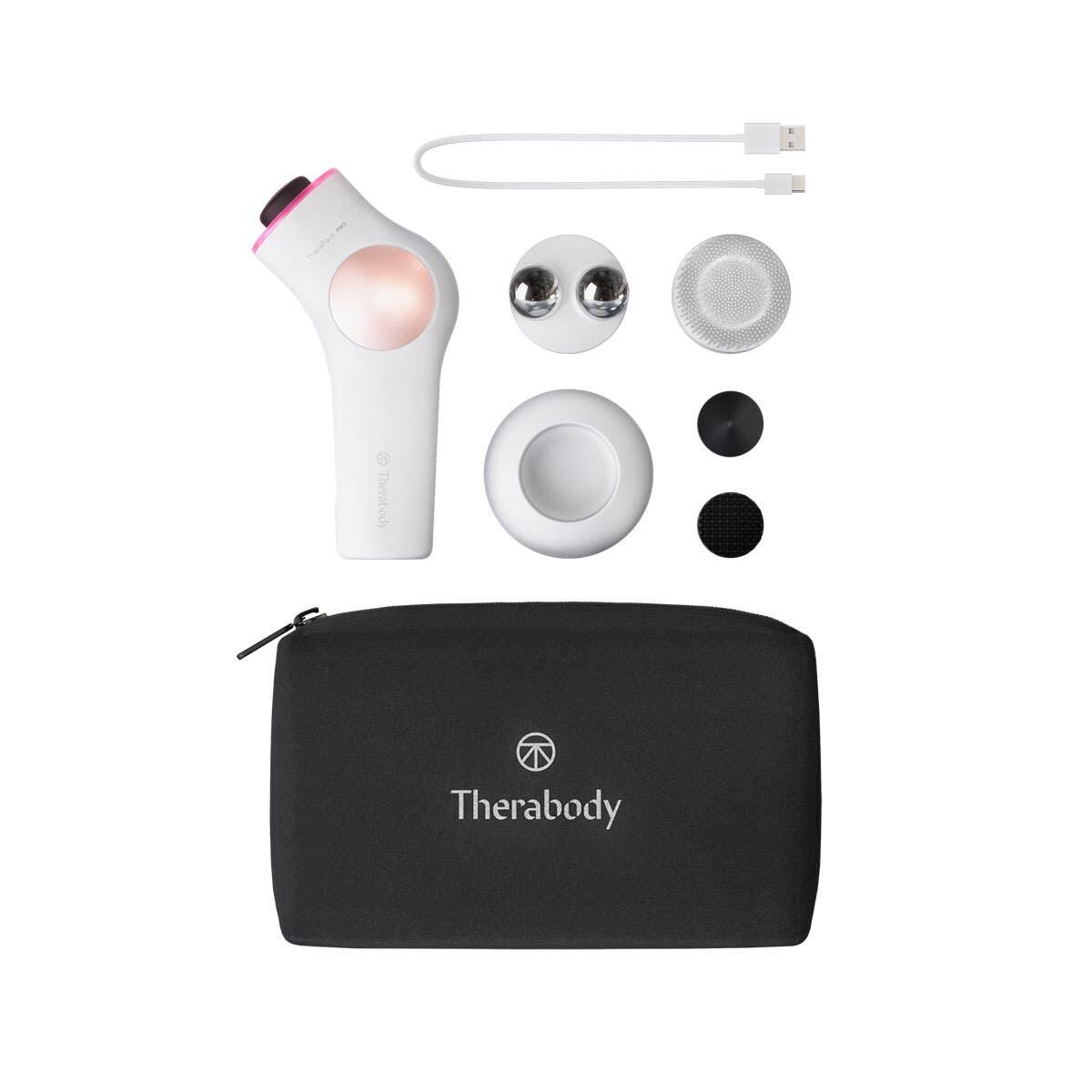 THERABODY THERAFACE FACIAL MASSAGER PRO WHITE 4/5
