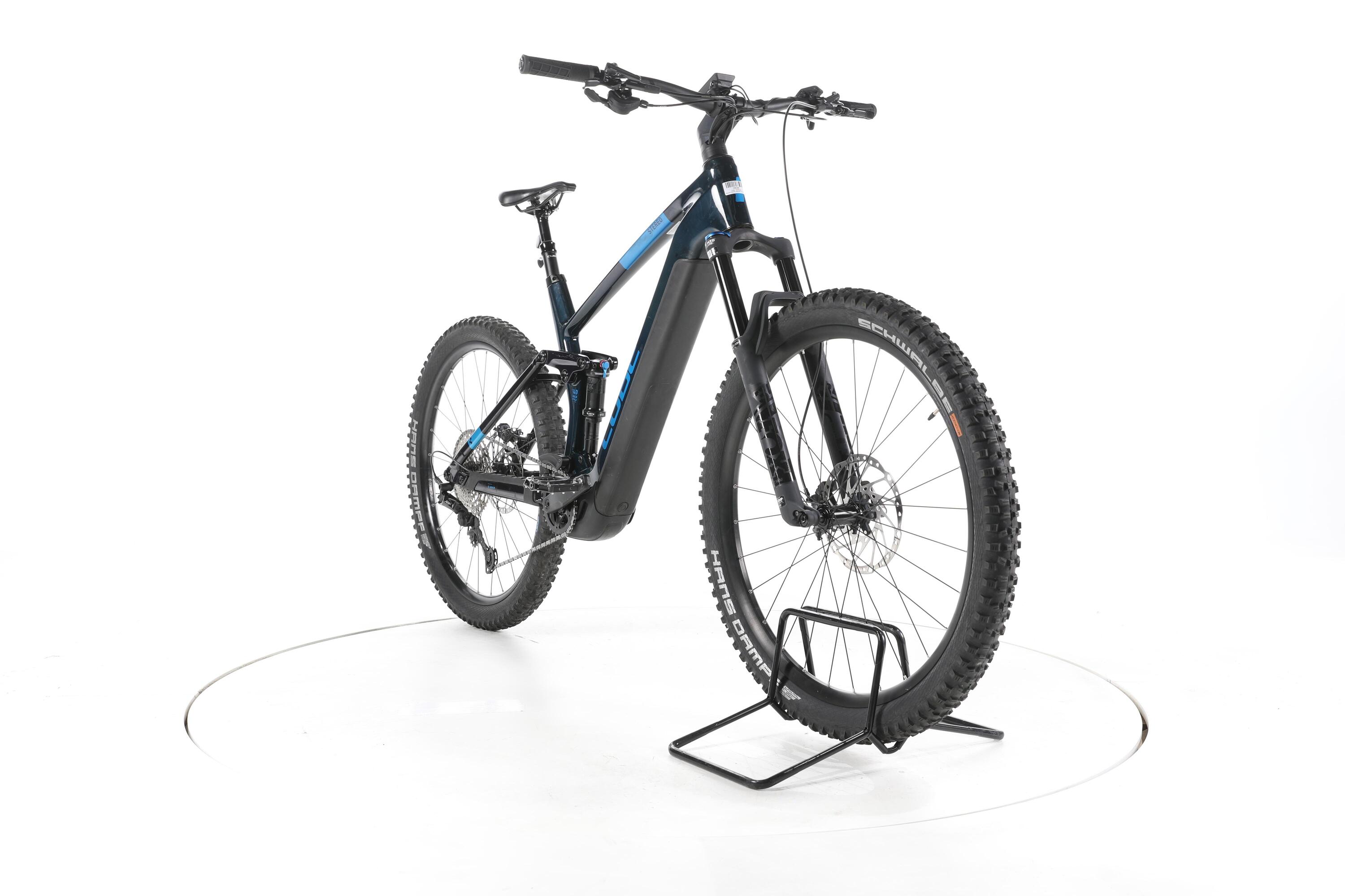 Second Life - Cube Stereo Hybrid 140 HPC SLX E-Bike Fully Carbon - Stan dobry 3/7