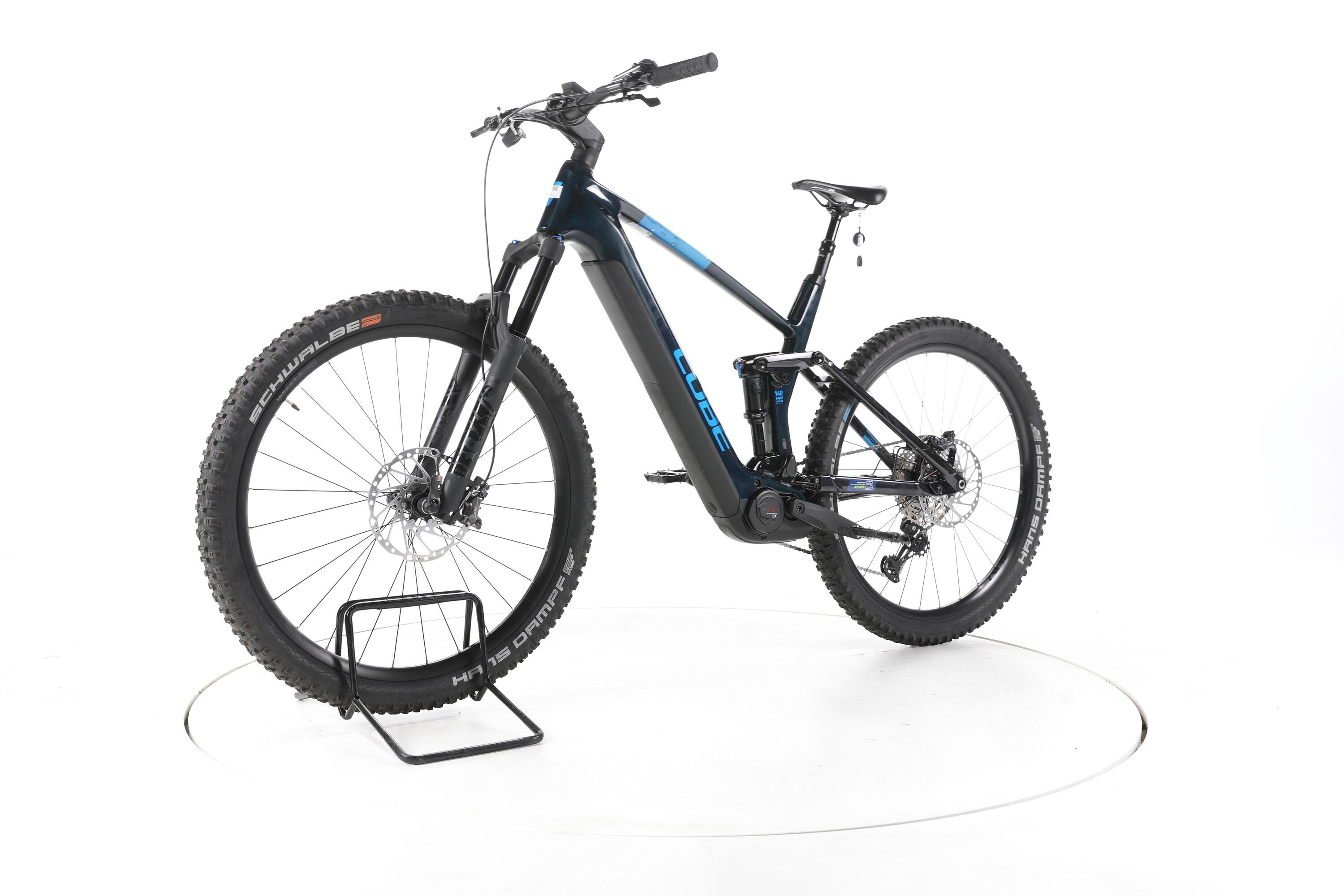 Second Life - Cube Stereo Hybrid 140 HPC SLX E-Bike Fully Carbon - Stan dobry 5/7
