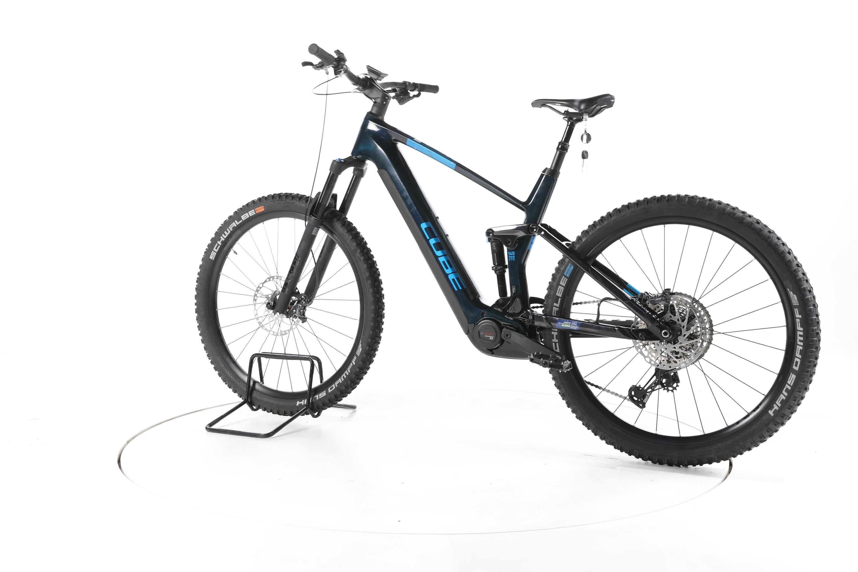 Second Life - Cube Stereo Hybrid 140 HPC SLX E-Bike Fully Carbon - Stan dobry 7/7