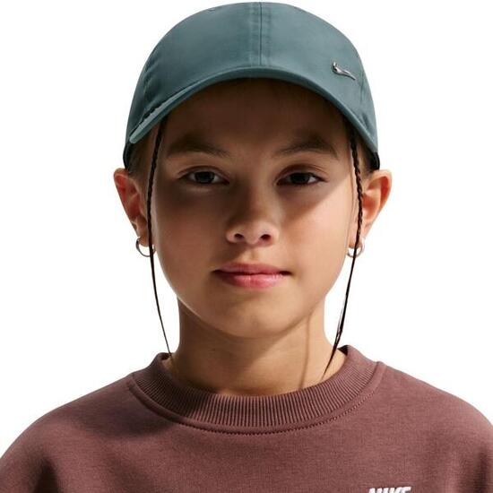 Nike czapka z daszkiem dri-fit club dla dzieci junior fb5064 382 morska