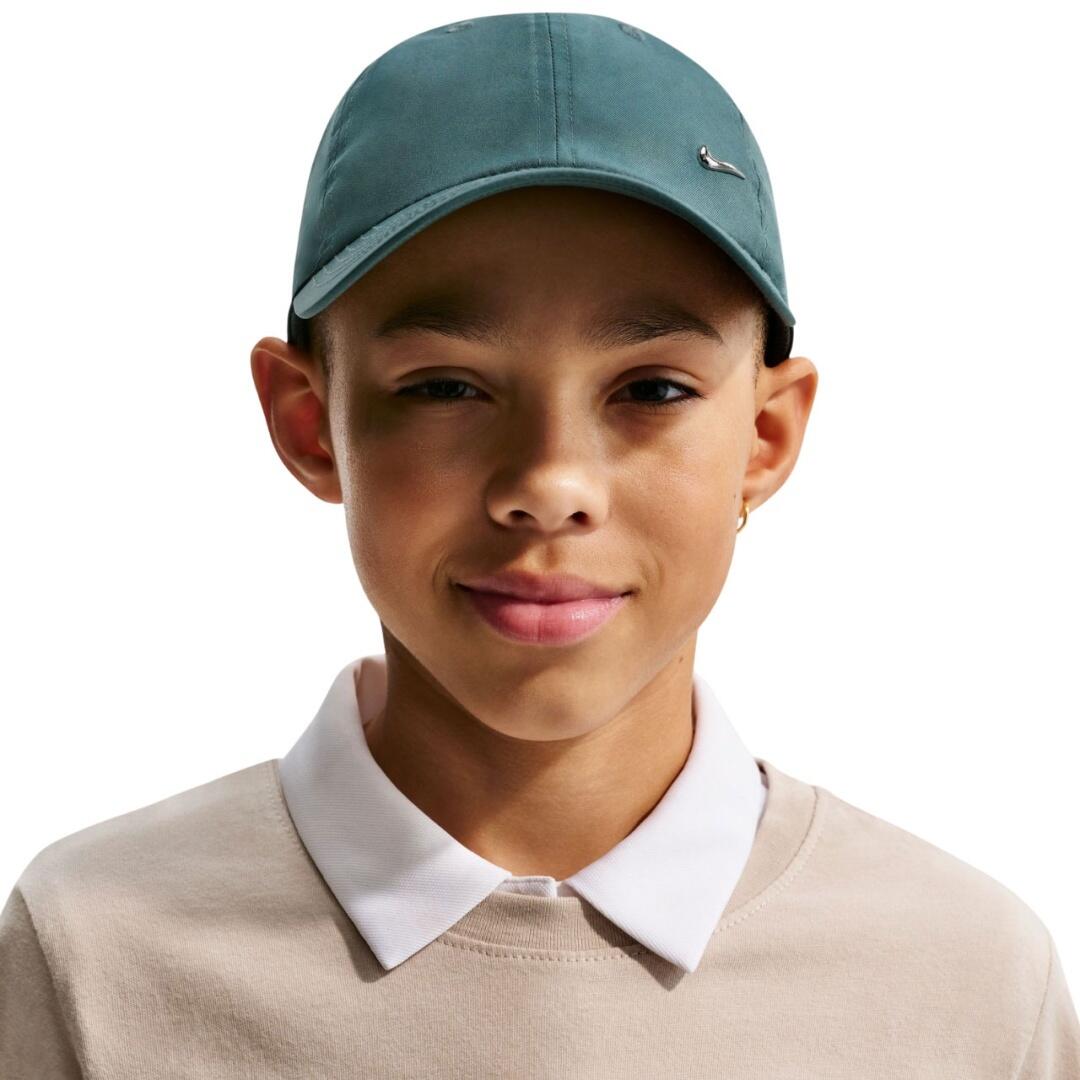 Nike czapka z daszkiem dri-fit club dla dzieci junior fb5064 382 morska 3/6