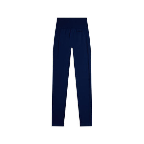 Leggings 7/8 à taille haute sans couture avec empiècements côtelés
