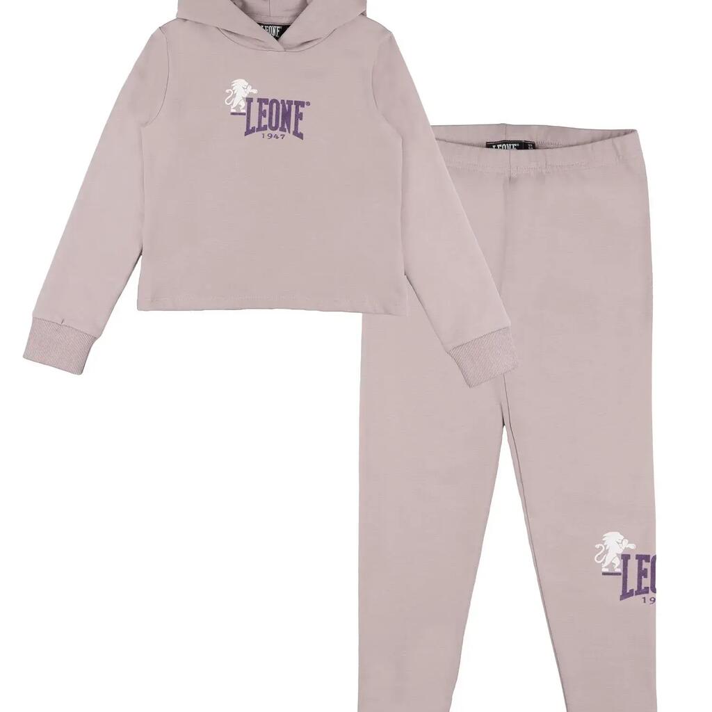 Leone 1947 Lavender Girls' Winter Set, Hoodies and Leggings