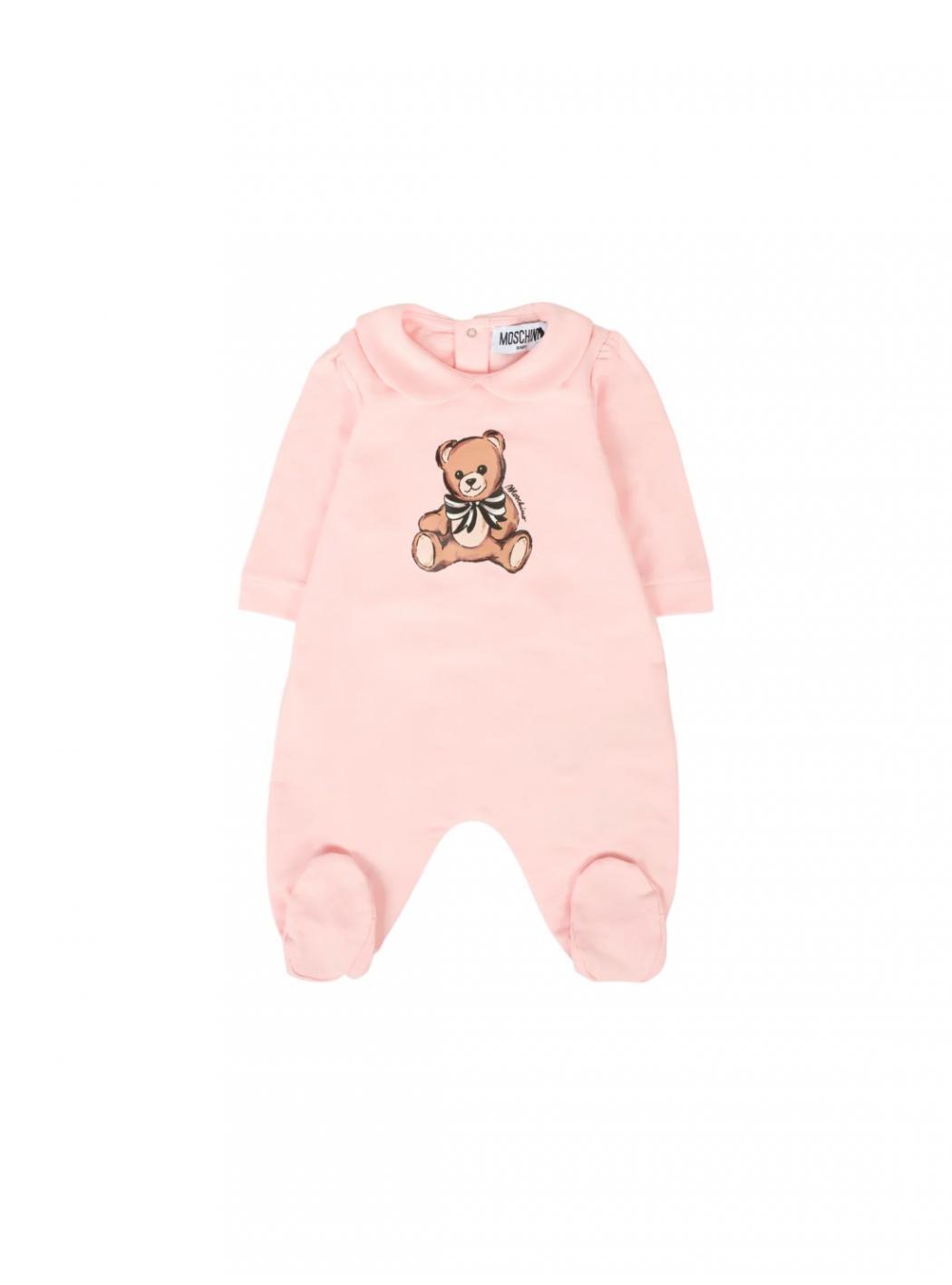 Vestido menina moschino rosa 3/5