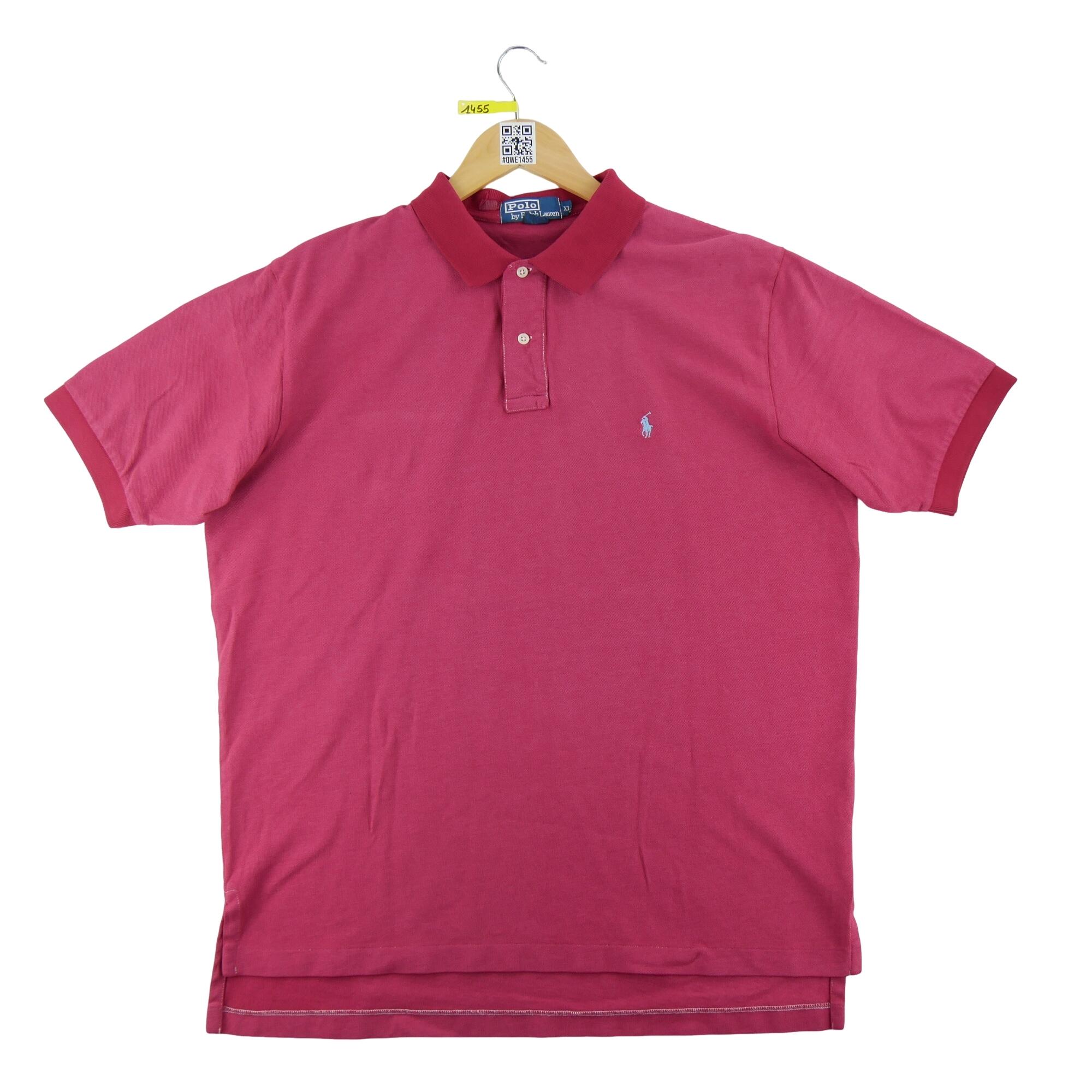 Tweedehands - Polo Ralph Lauren heren korte mouw polo rood - Goede staat 2/7