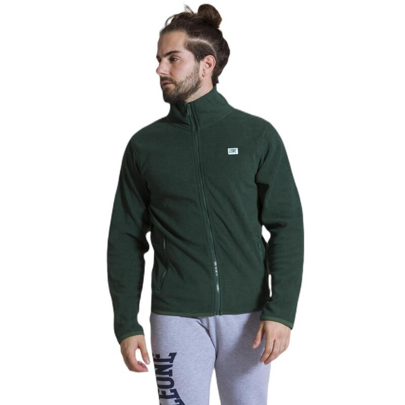 Geacă cu fermoar Leone 1947 Apparel Micro Polar pentru bărbați
