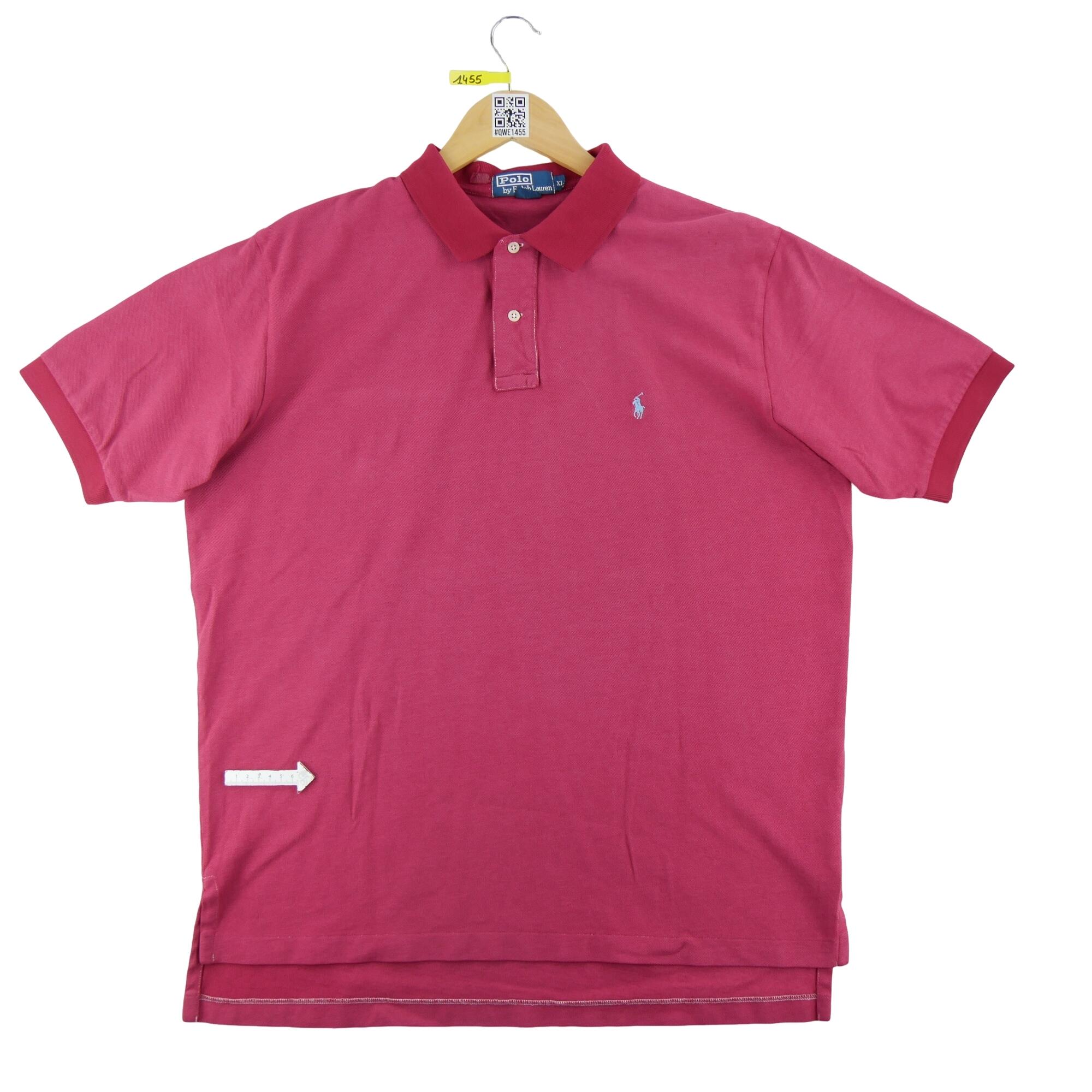 Tweedehands - Polo Ralph Lauren heren korte mouw polo rood - Goede staat 5/7