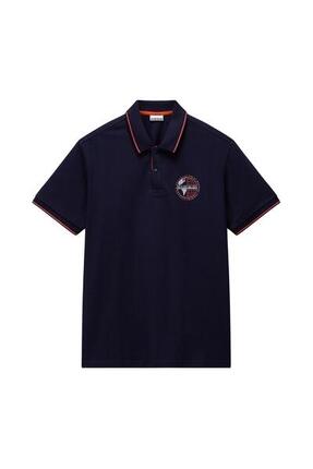 Polo - homme - Supima® coton, manches courtes, col à boutons - Eril - blanc
