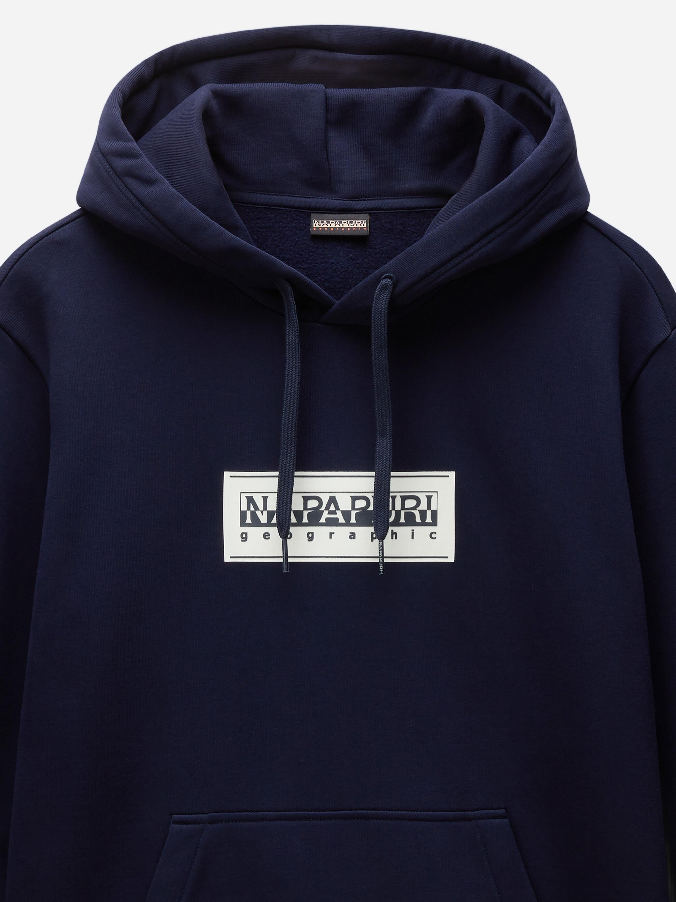 Sweat Napapijri B-box Logo Blu Marine 6/7