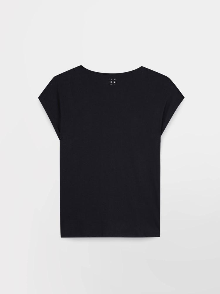 T-shirt manches courtes Femme MYTSYSAN Navy 5/5