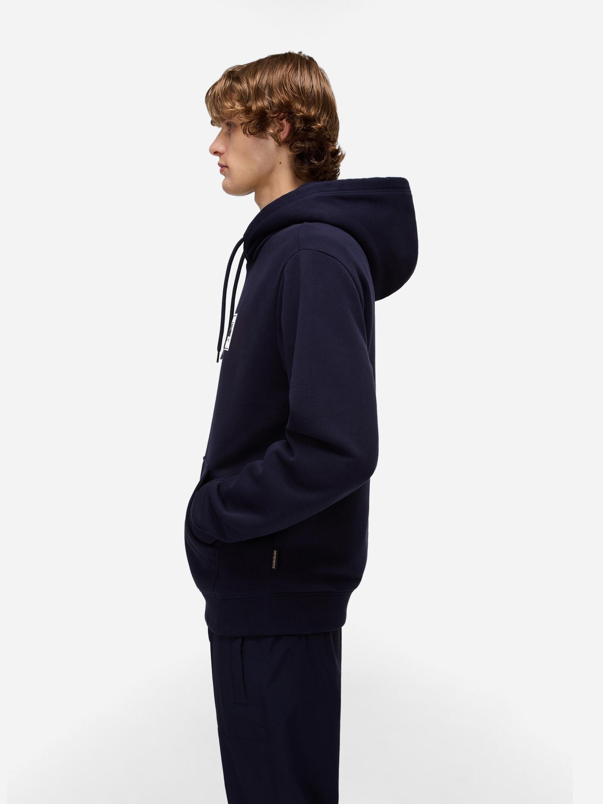 Sweat Napapijri B-box Logo Blu Marine 4/7